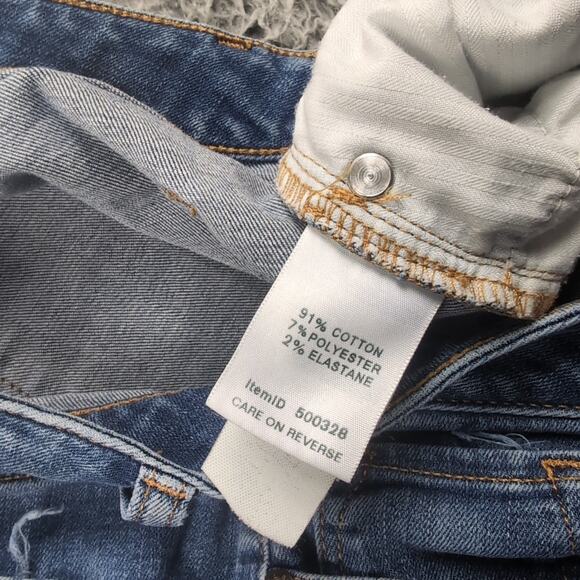 LL Bean Jeans Women 10 Blue Classic Fit Straight Leg Mom Normcore Casual Denim - Picture 5 of 10